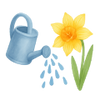 Blumenpflege