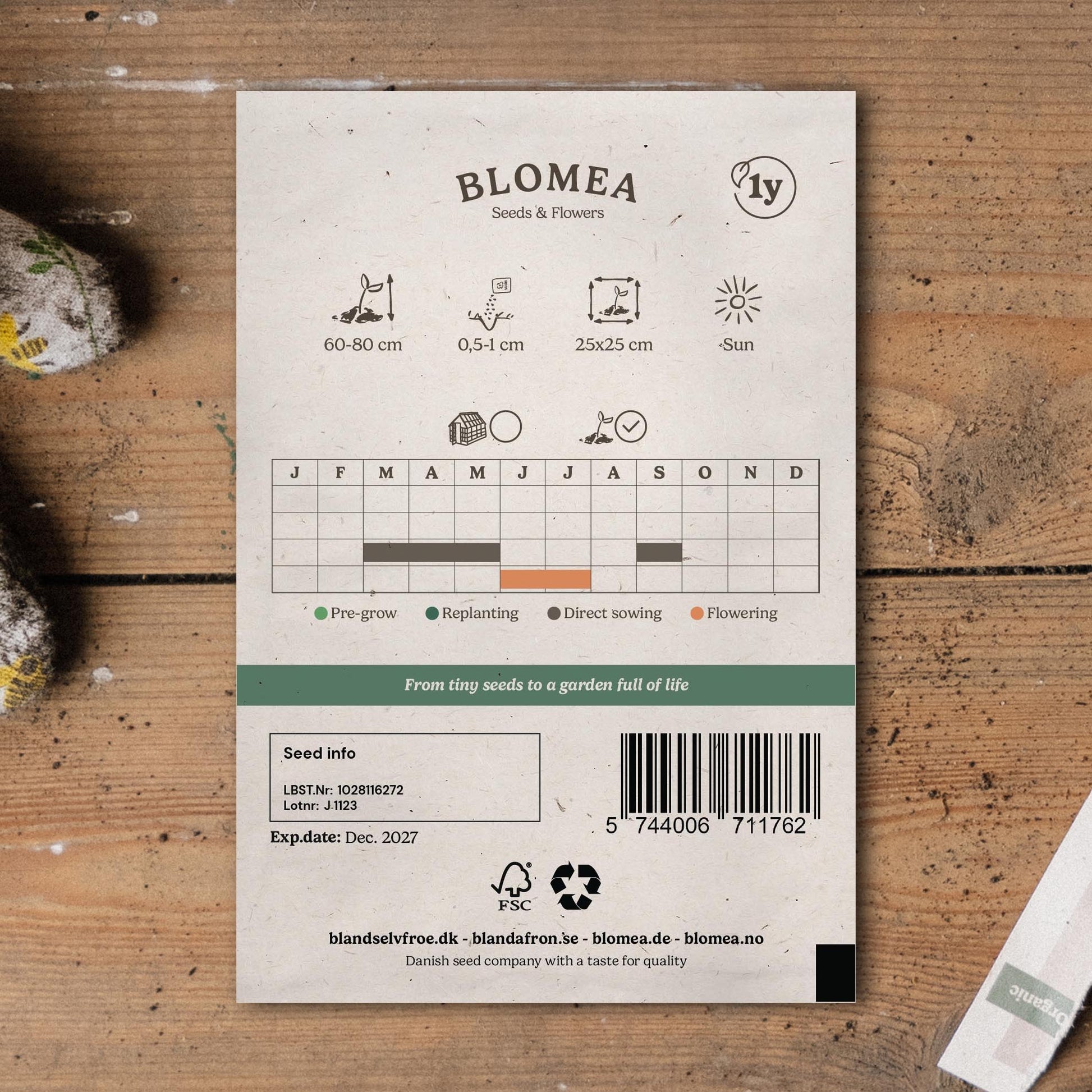 Mohnsamen Mischung 'Poppy Mix' - 700 Biosamen