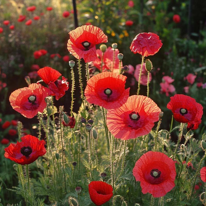 Mohnsamen Mischung 'Poppy Mix' - 700 Biosamen