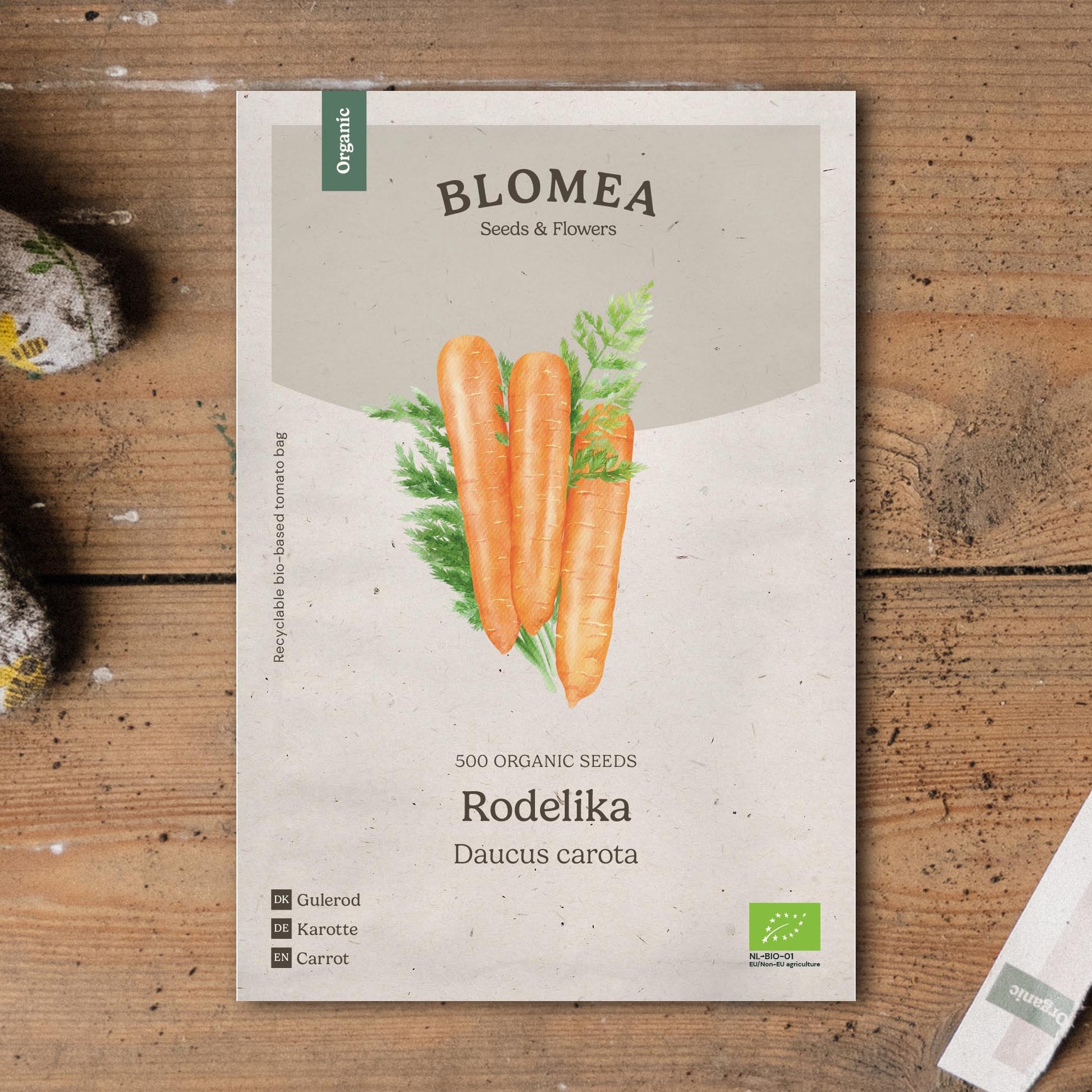 Möhrensamen 'Rodelika' - 500 Biosamen