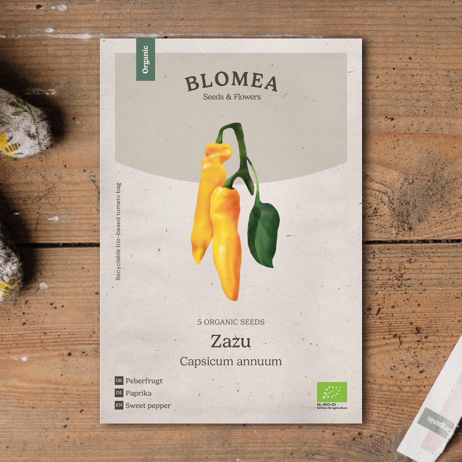 Paprika Samen 'Zazu' - 5 Biosamen