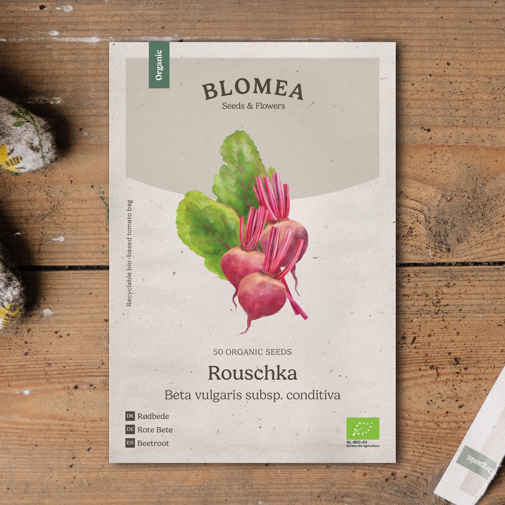 Rote Bete Samen 'Rouschka' - 50 Biosamen