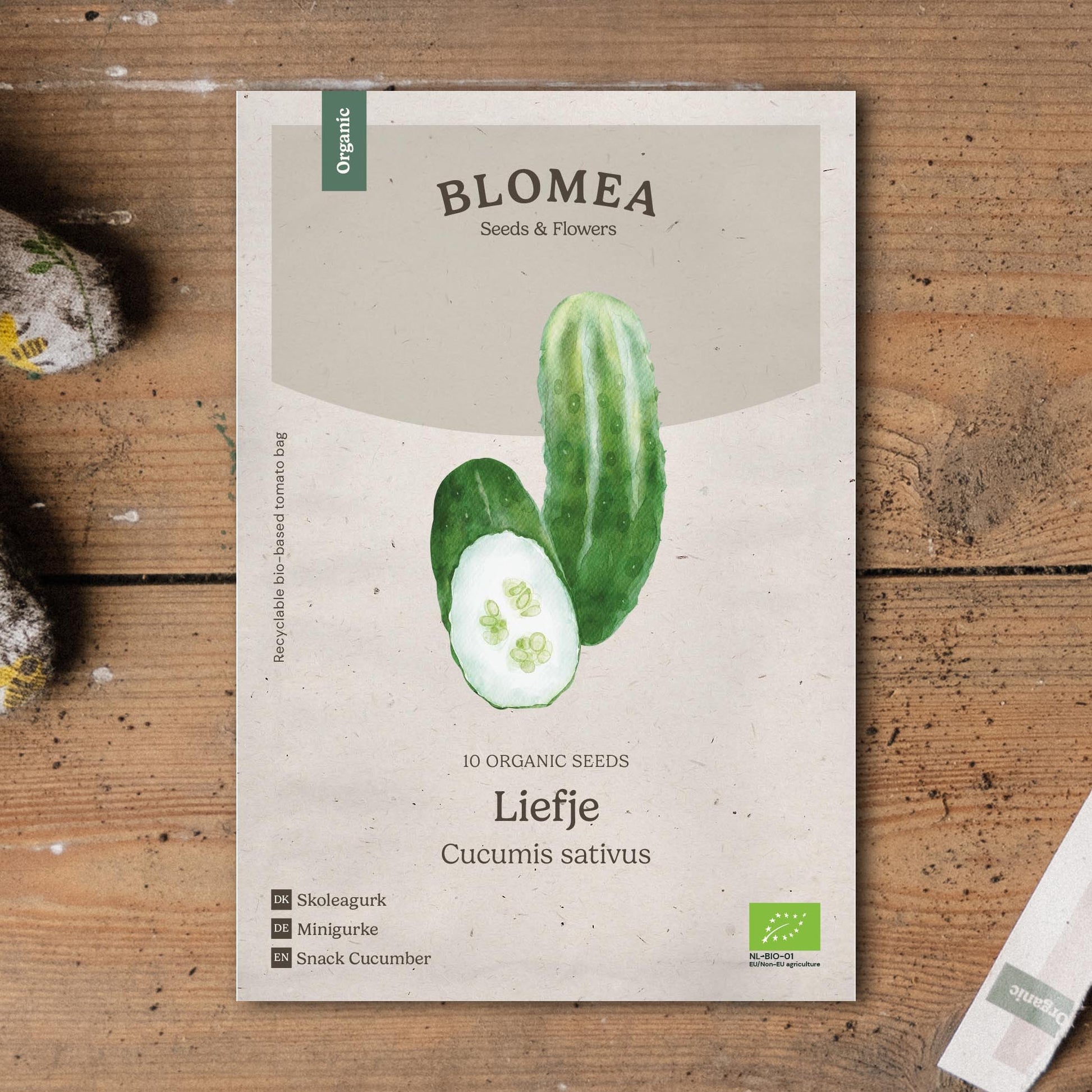 Snackgurken Samen 'Liefje' - 10 Biosamen