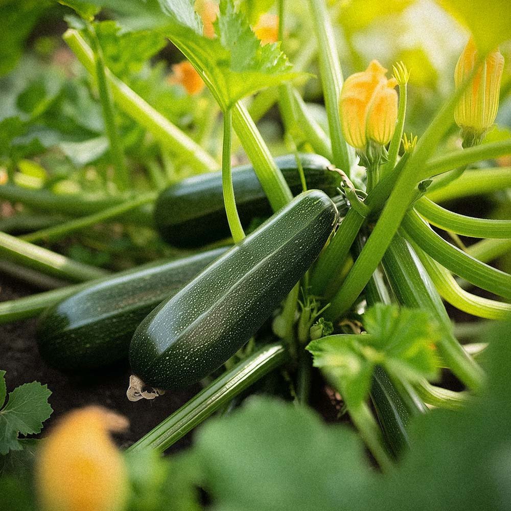 Squash frø 'Zucchini' - 6 Økologiske Frø