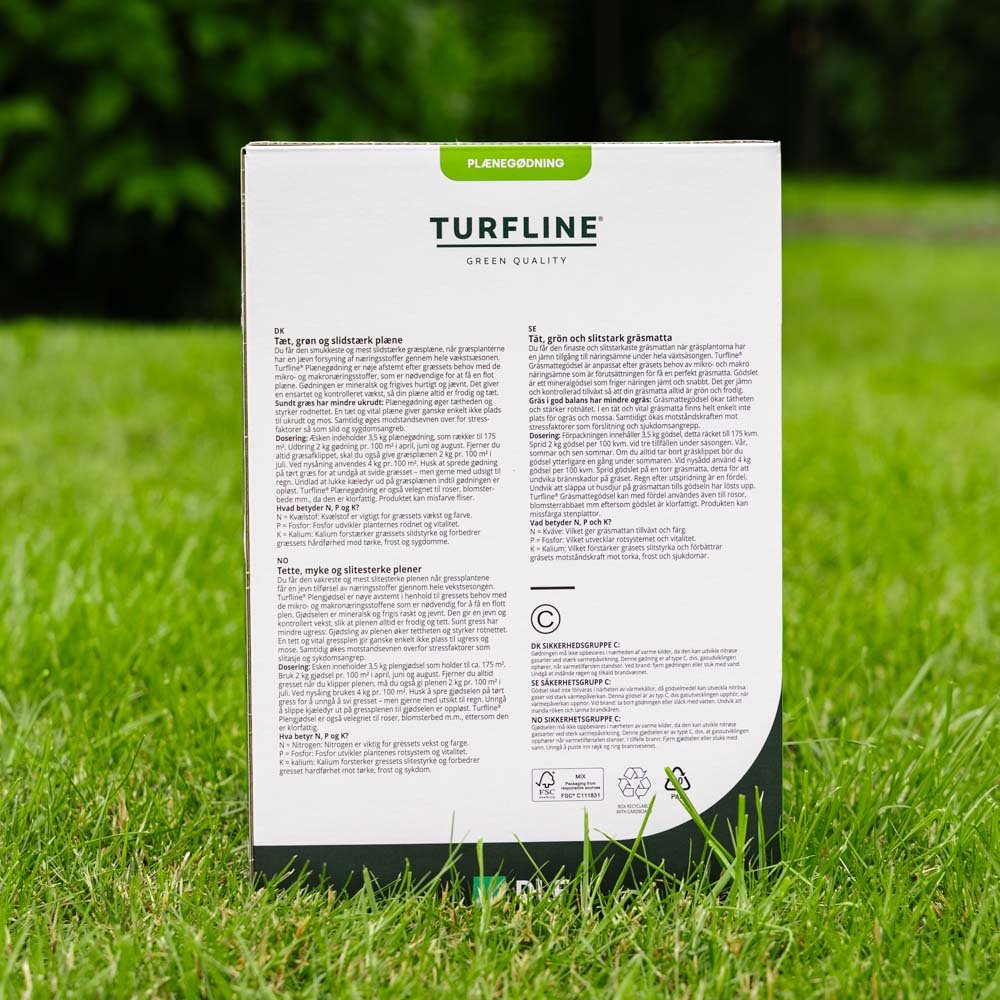 Turfline Plænegødning 14‒3‒15 ‒ 3,5 kg