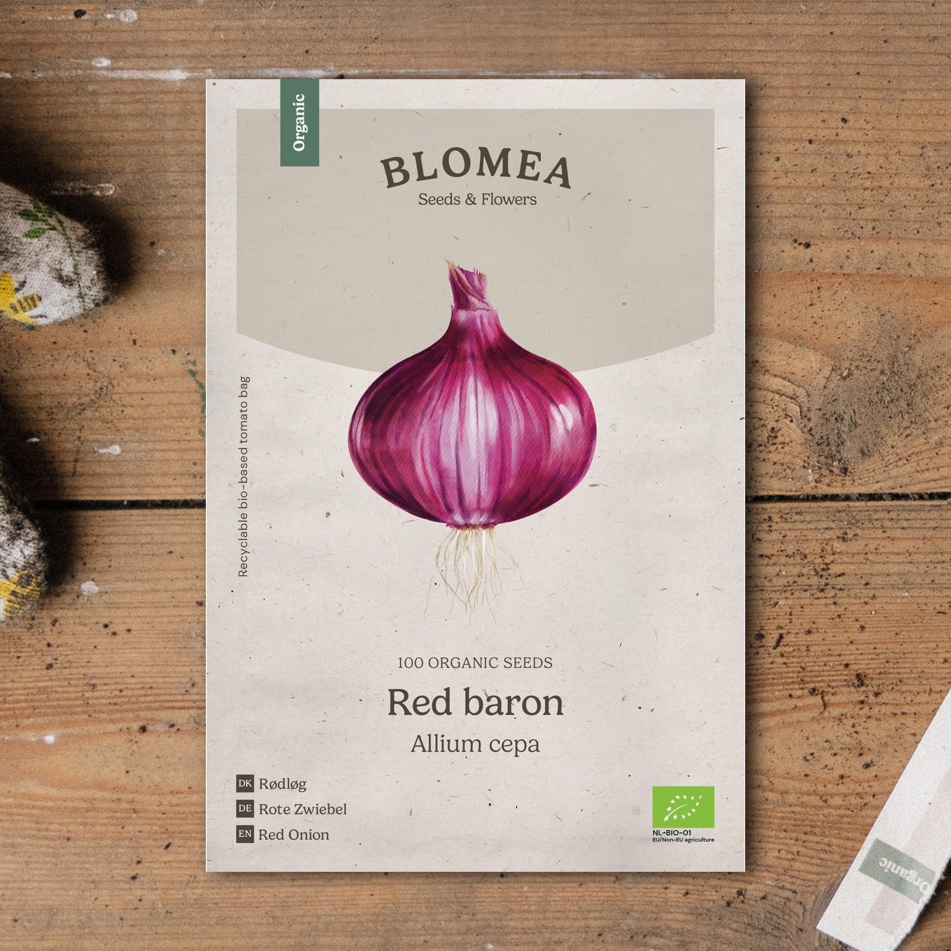 Zwiebelsamen 'Red Baron' - 100 Biosamen