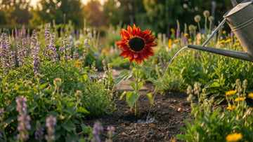Sonnenblumen gießen - Blomea.de