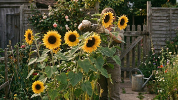 Sonnenblumen schneiden - Blomea.de