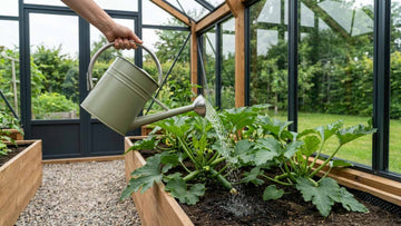Zucchini gießen - Blomea.de