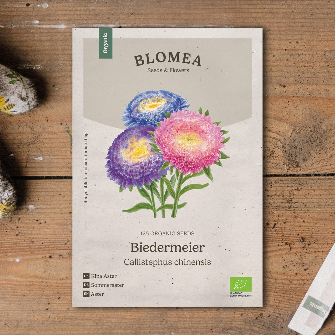 Astern Samen 'Biedermeier' - 125 Biosamen