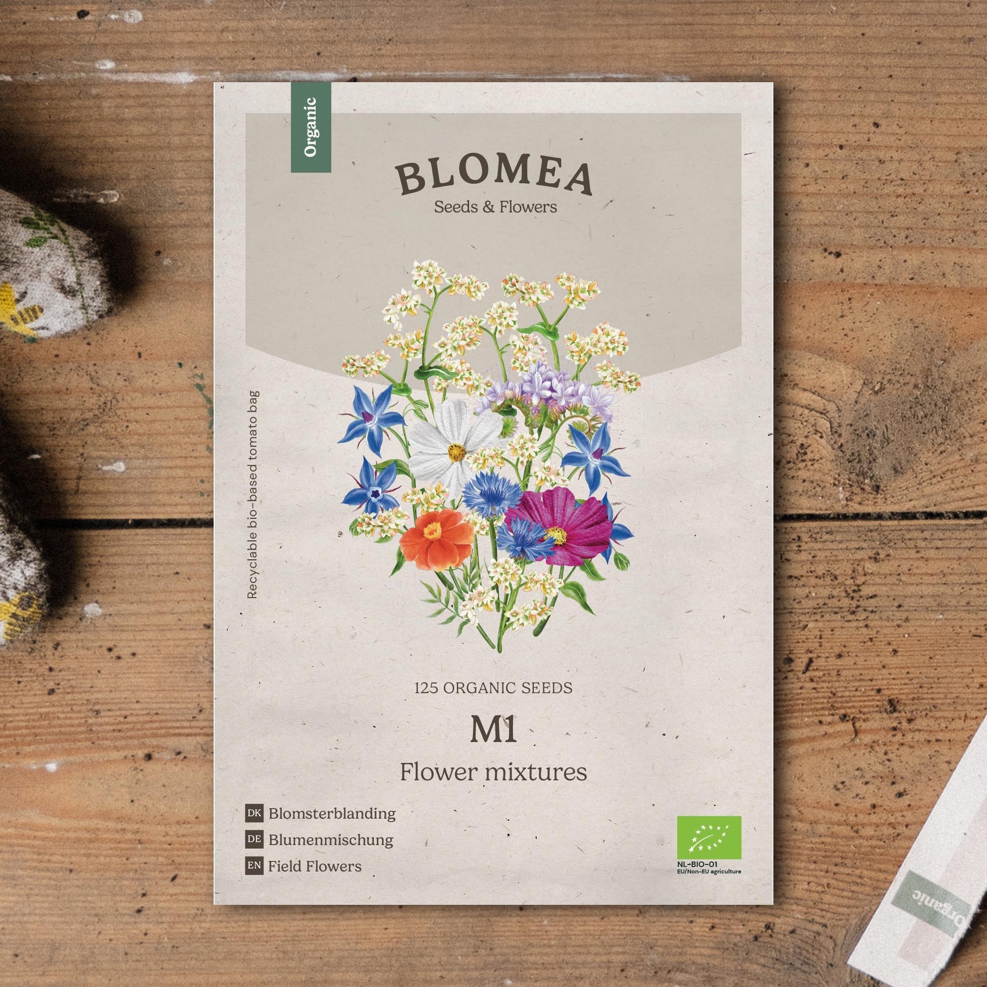 Blumenmischung 'Bloom mix' - 125 Biosamen