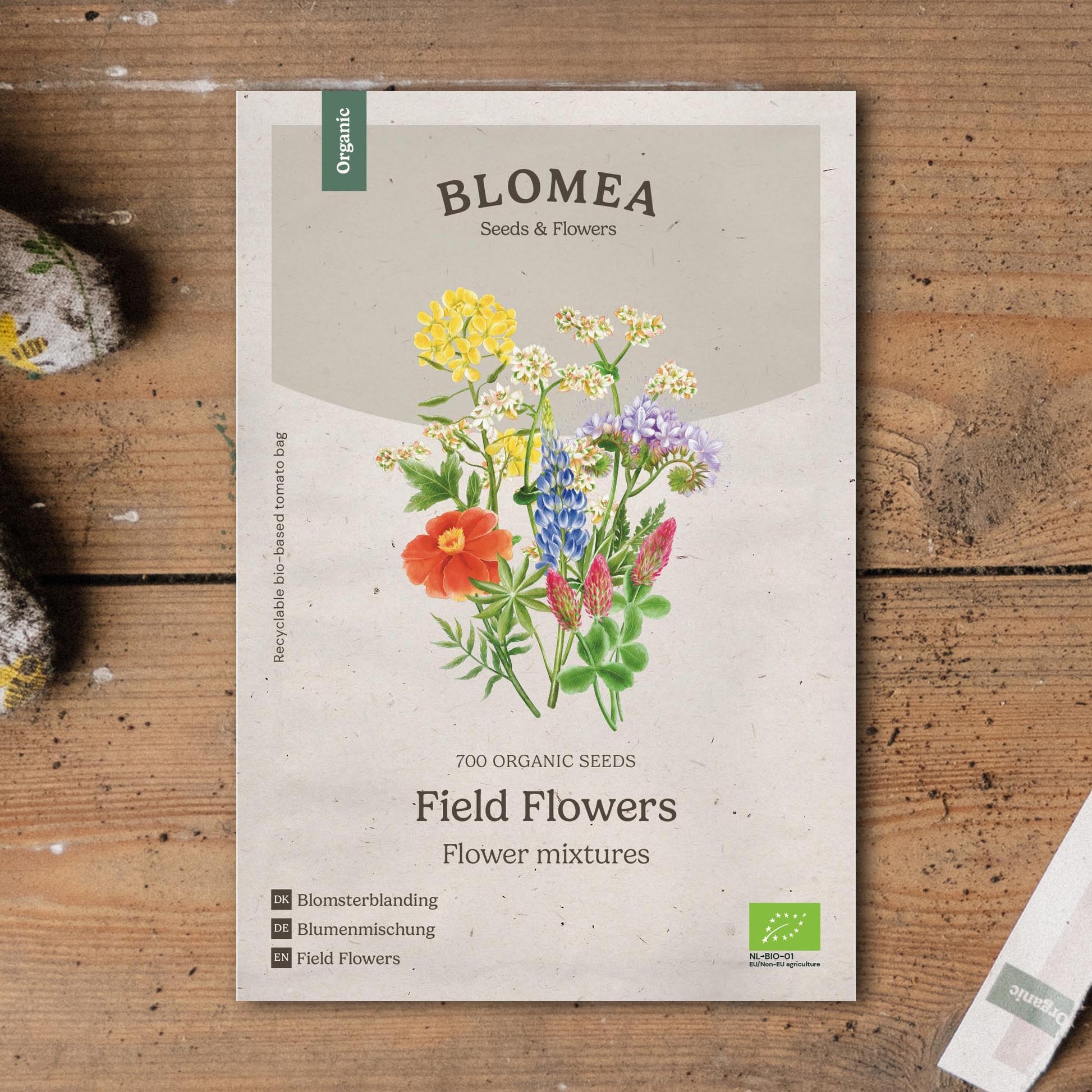 Blumenmischung 'Mix' - 700 Biosamen