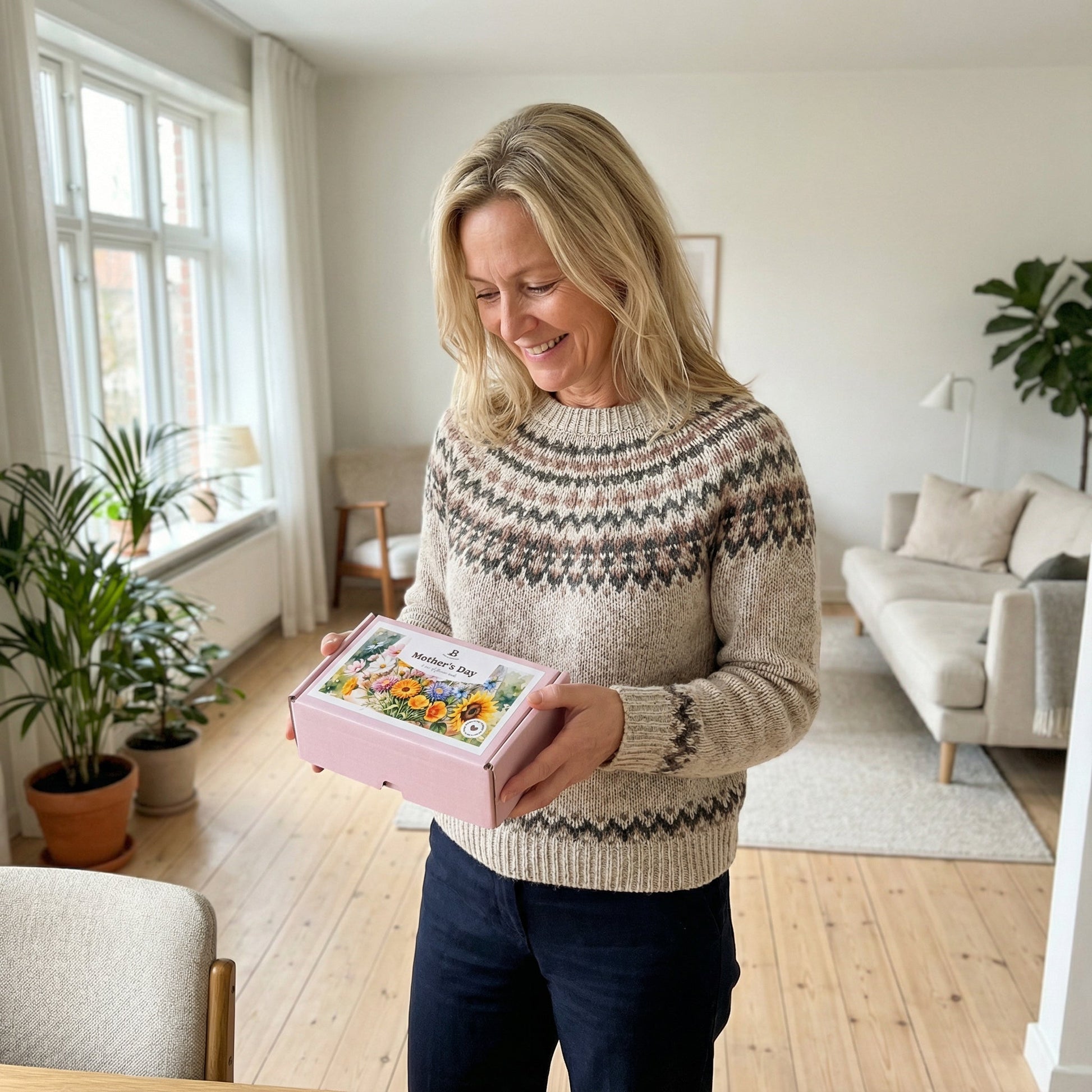 Blumenpaket zum Muttertag - 10 Tüten mit ökologischen Samen