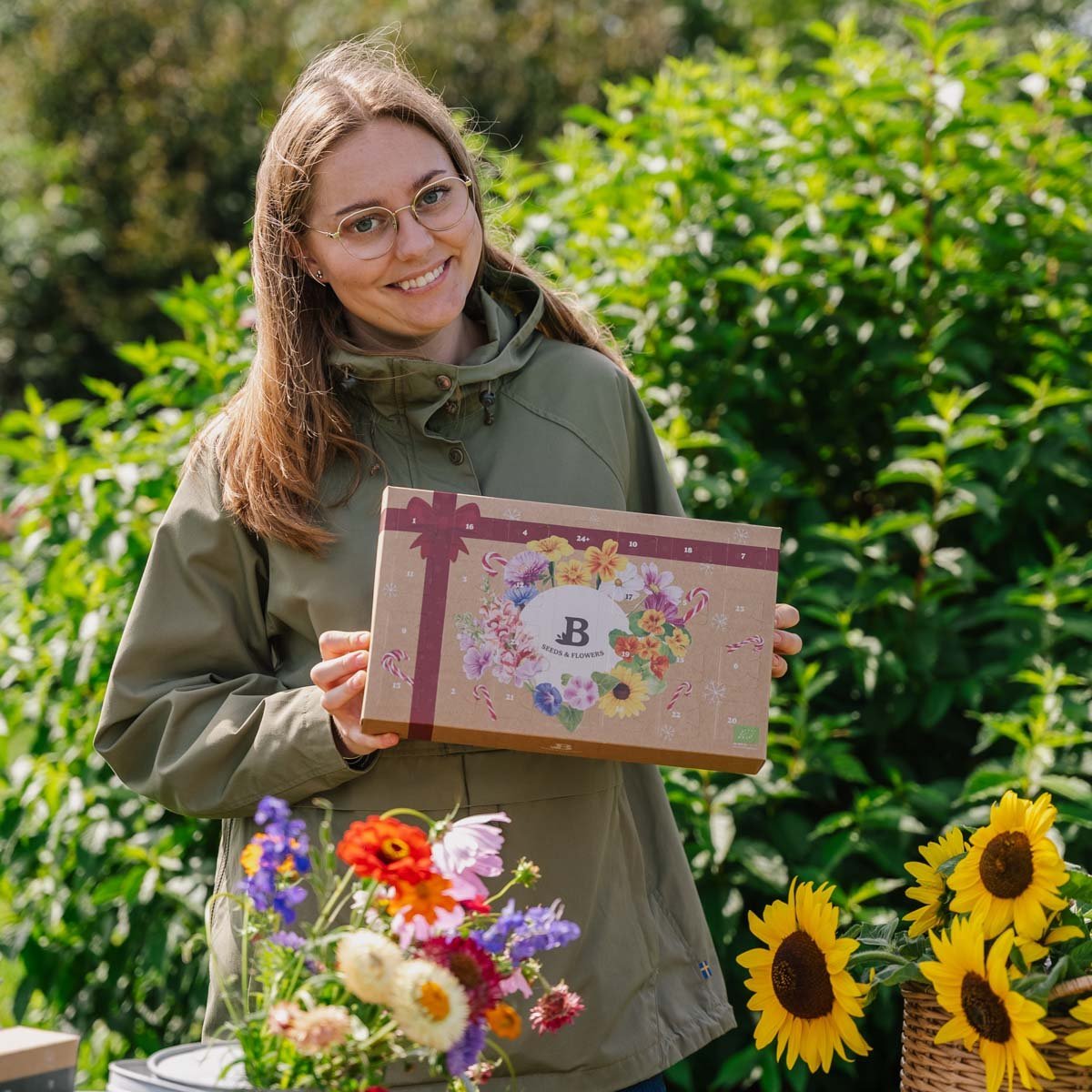 Blumensamen Adventskalender