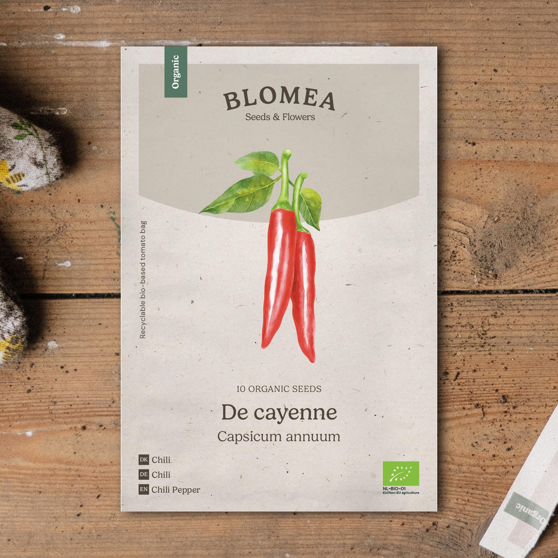 Chili Samen 'De cayenne' - 10 Biosamen