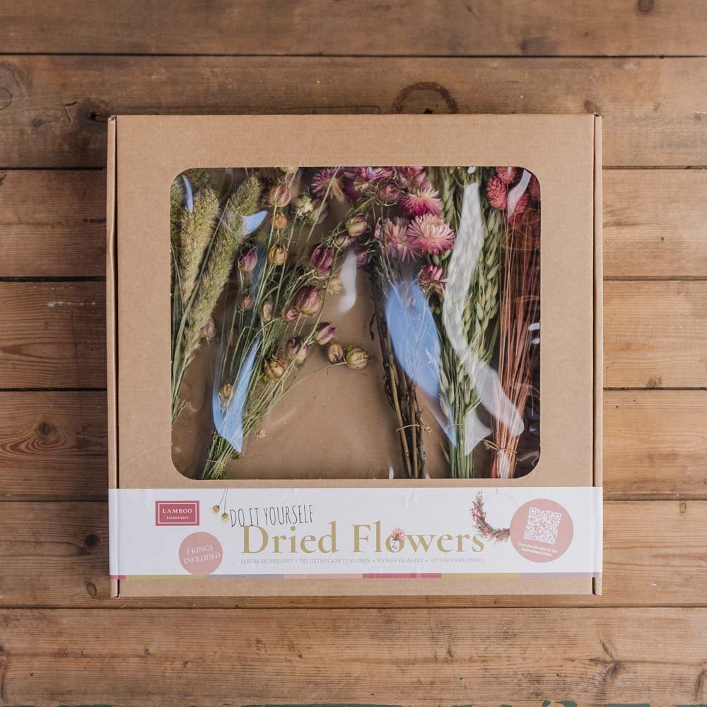 DIY Box Isabella, Trockenblumensträuße mit Ringen