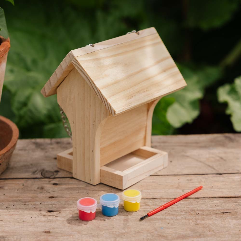 Do it yourself Vogelbad mit Farbe