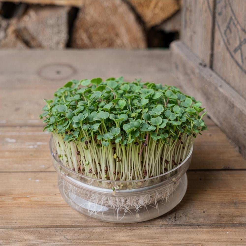 Grüner Pak Choi Microgreens Samen - 6000 Biosamen