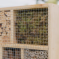 Insektenhotel, Natur, L: 12 cm B: 38 cm H: 43 cm