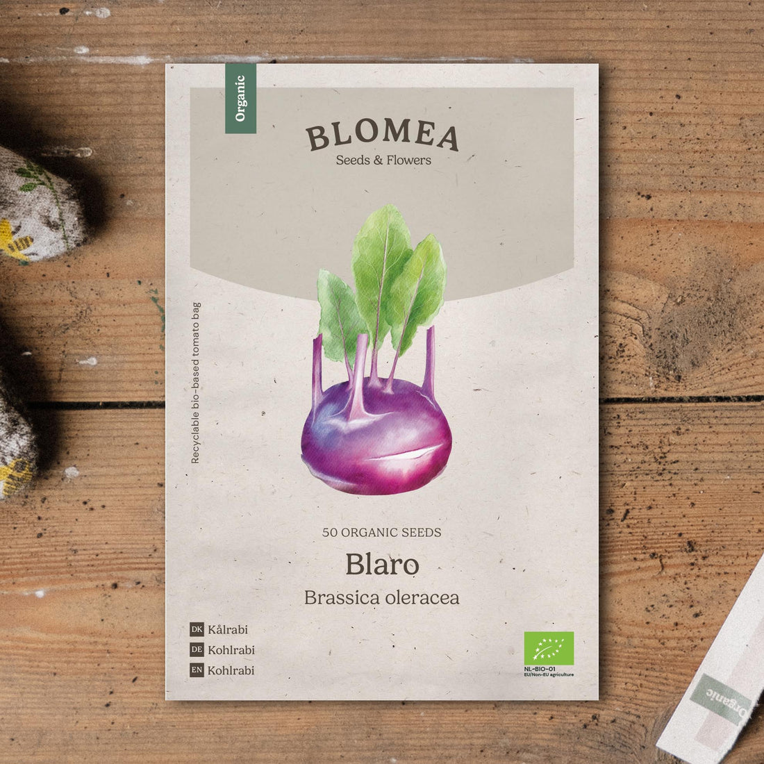 Kohlrabi Samen 'Blaro' - 50 Biosamen
