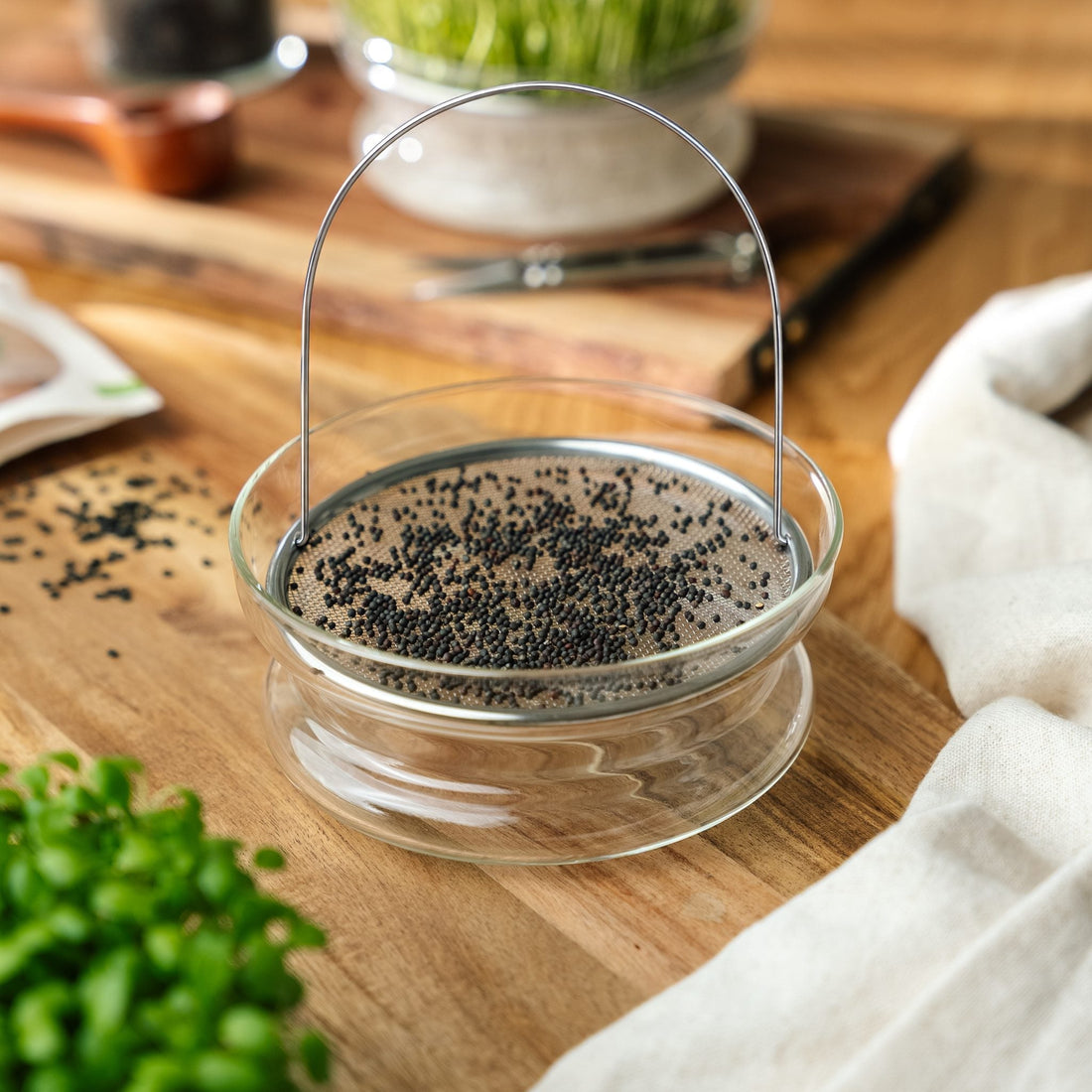 Keimschale für Microgreens
