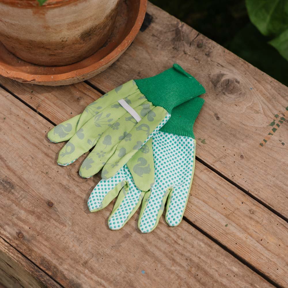 Kinderhandschuhe, grün