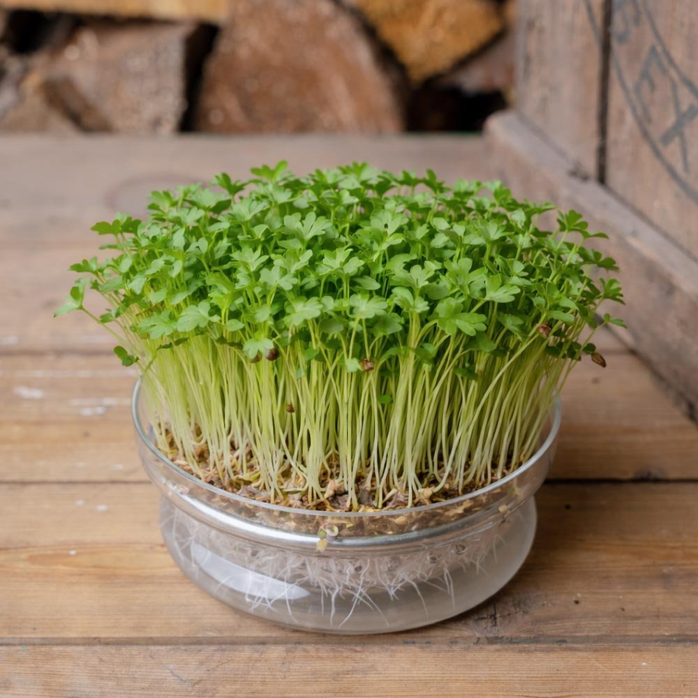 Koriander (gesplittet) Microgreens Samen - 700 Biosamen