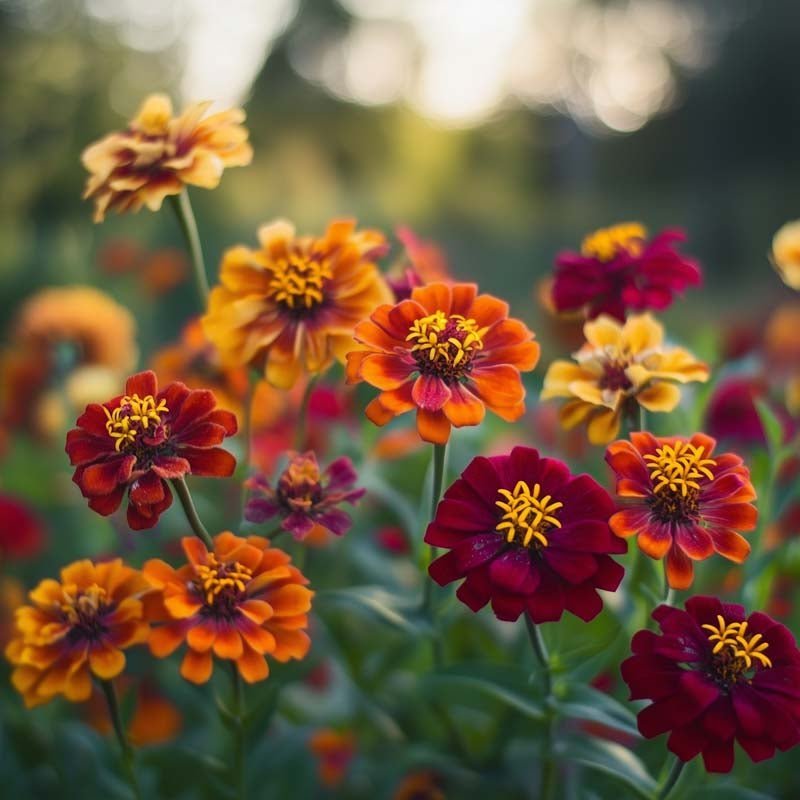 Liliput Zinnien Samen - 50 Biosamen