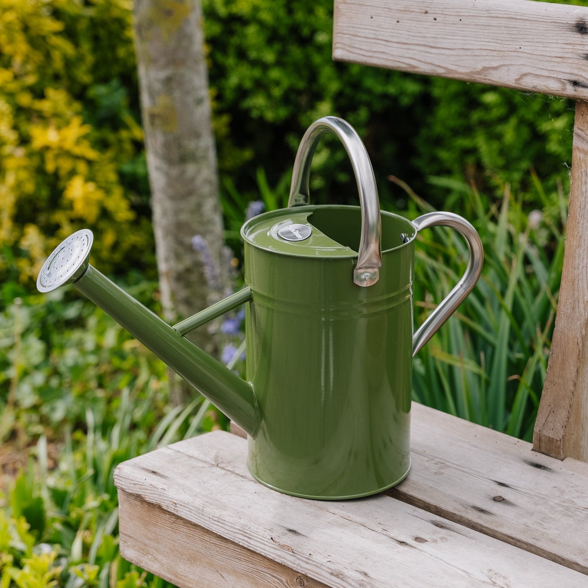 Metalvandkande, 4,5 L, tweedgrøn