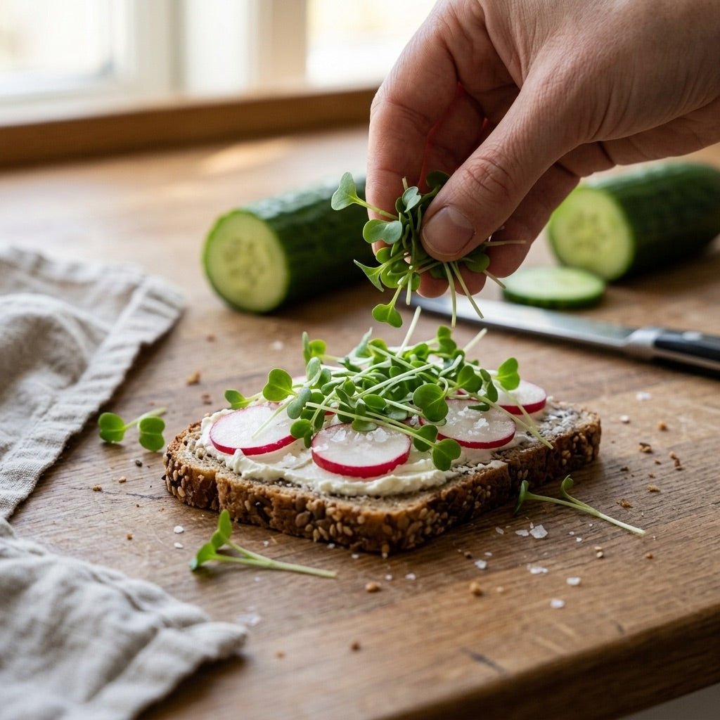 Microgreens Samen 'Grüner Pak Choi' - 6000 Biosamen