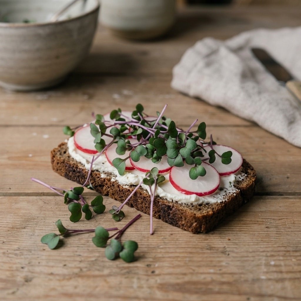 Microgreens Samen 'Roter Kohlrabi' - 4600 Biosamen