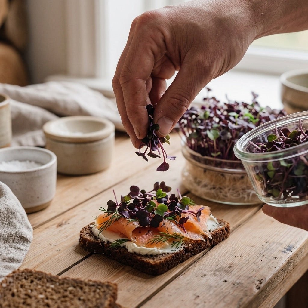 Microgreens Samen 'Schwarzer Rettich' - 1100 Biosamen