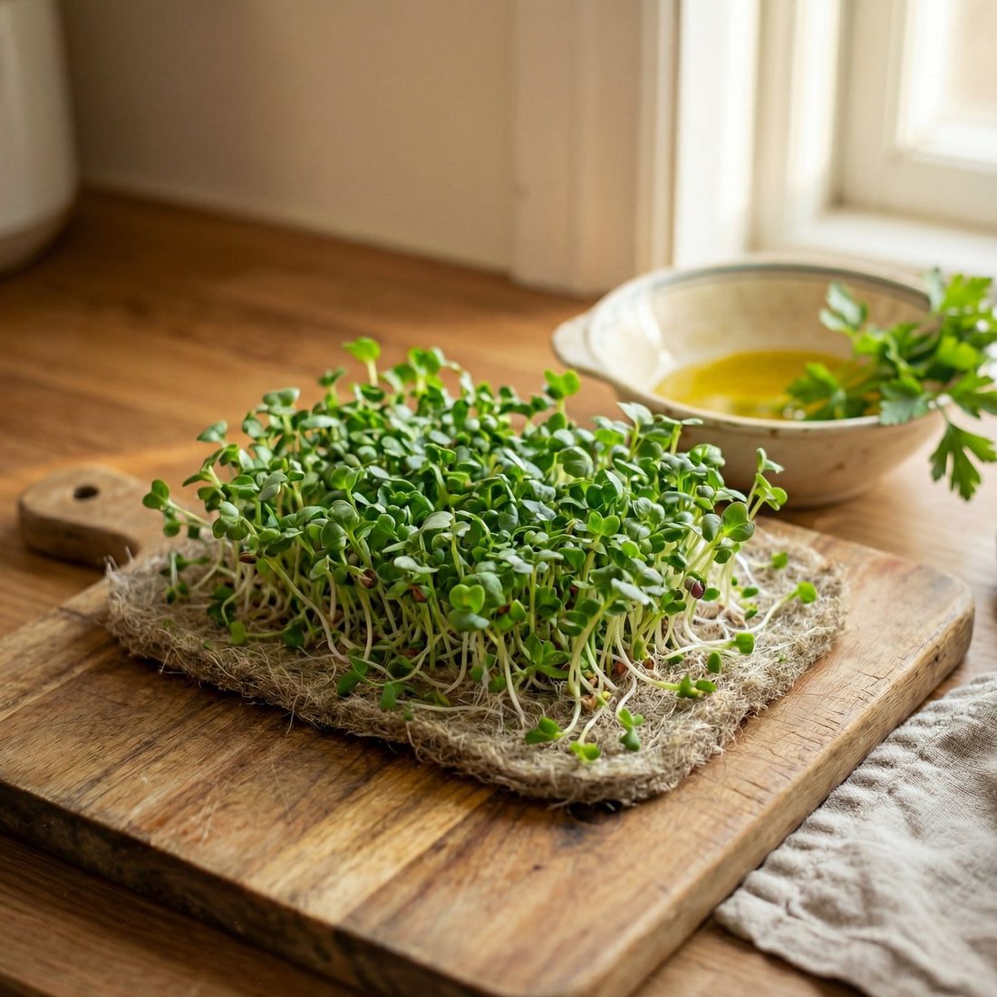 Mikrogrün Hanfmatte, 10 Stk.