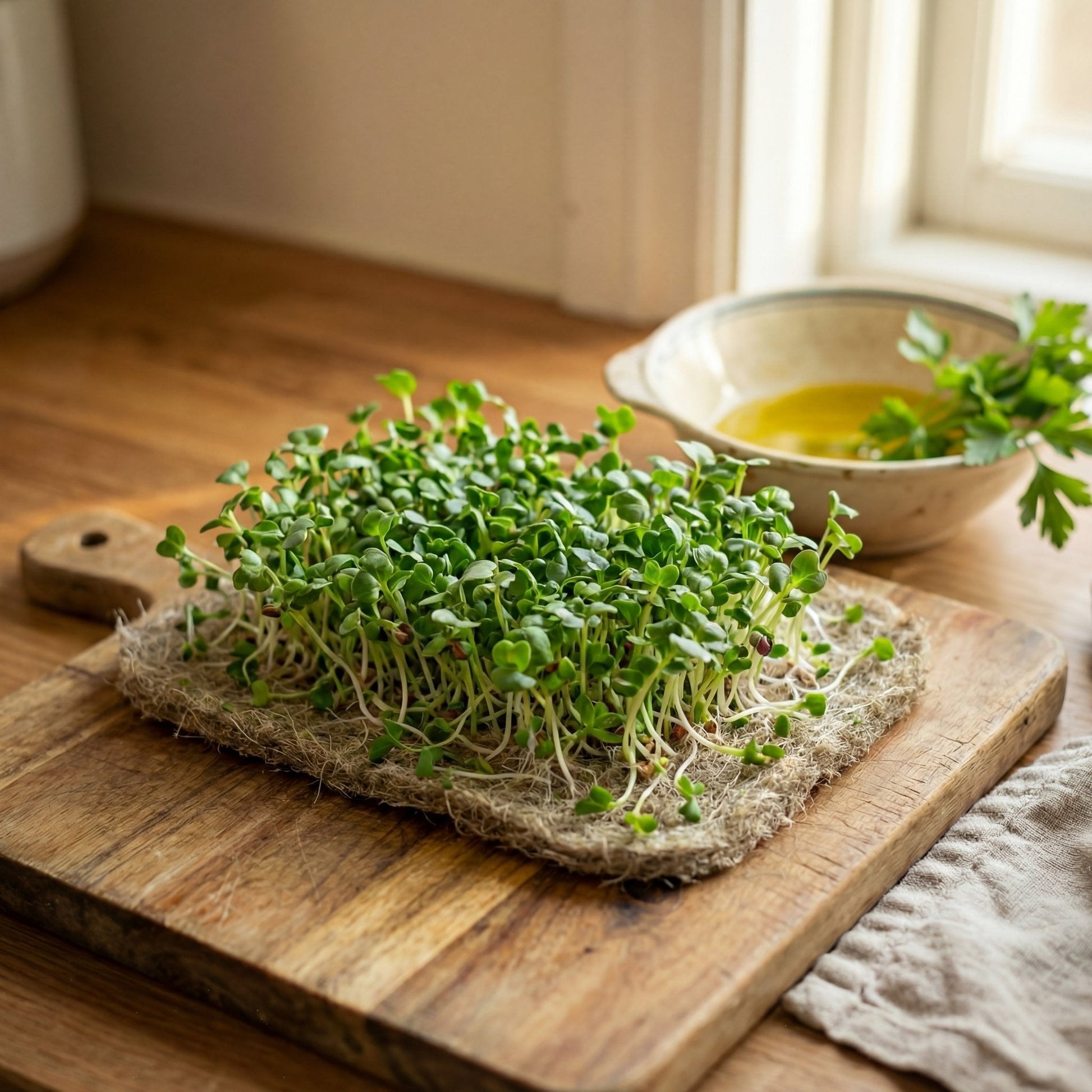 Mikrogrün Hanfmatte, 10 Stk.