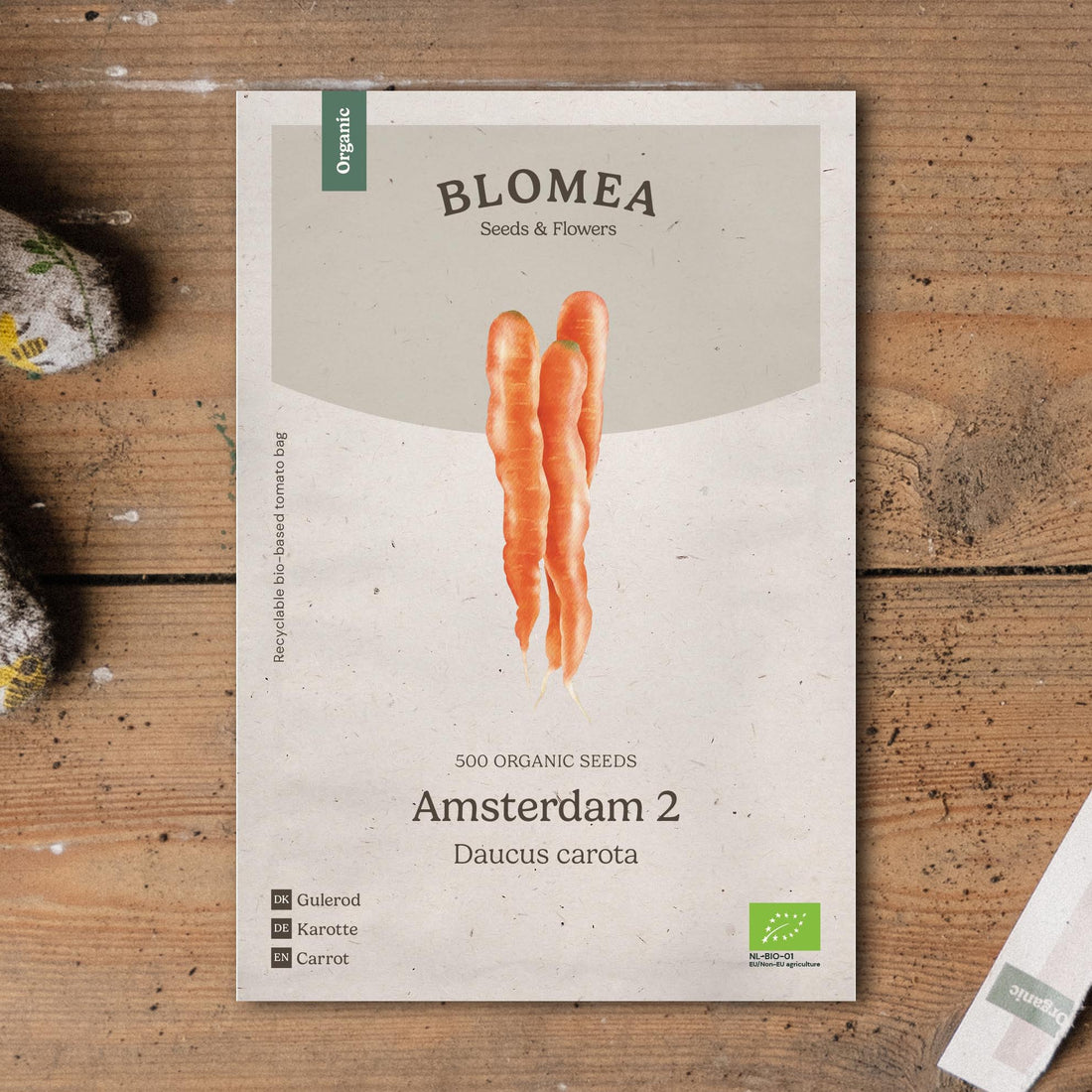 Möhrensamen 'Amsterdam 2' - 500 Biosamen