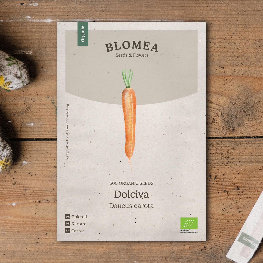 Möhrensamen 'Dolciva' - 500 Biosamen