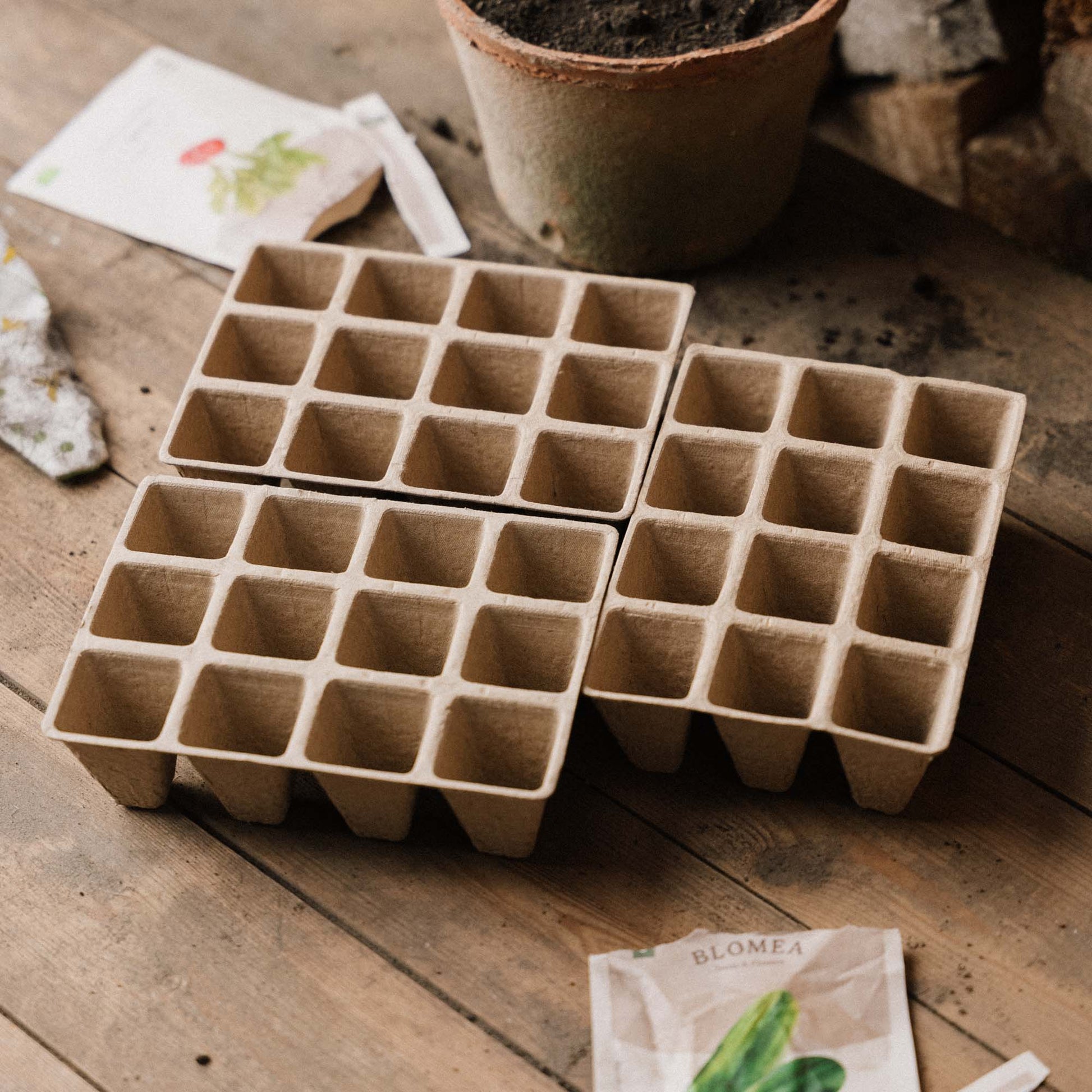 Nedbrydelig såbakker, lille, 3 styks