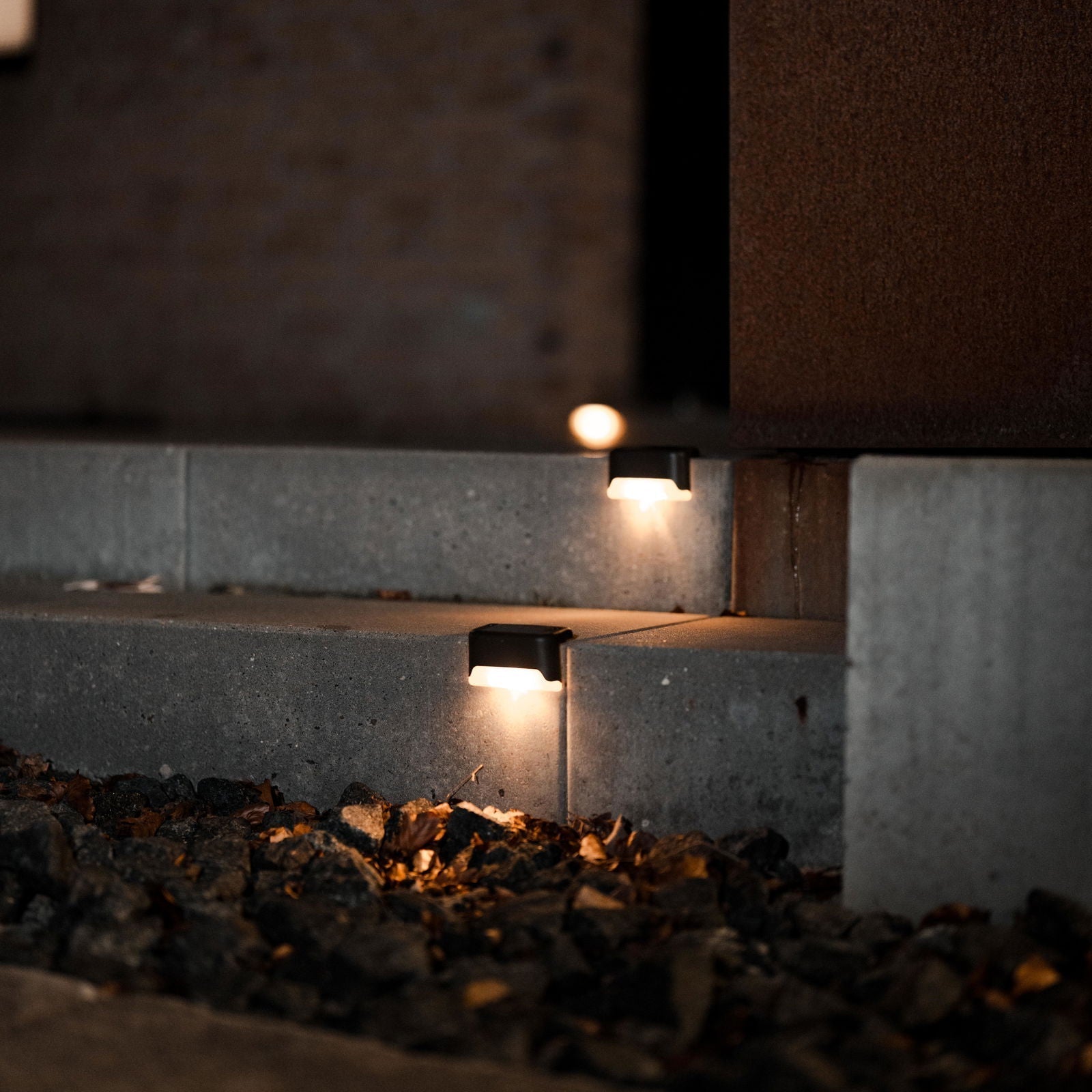 Solar LED Treppenlicht, 4er Pack
