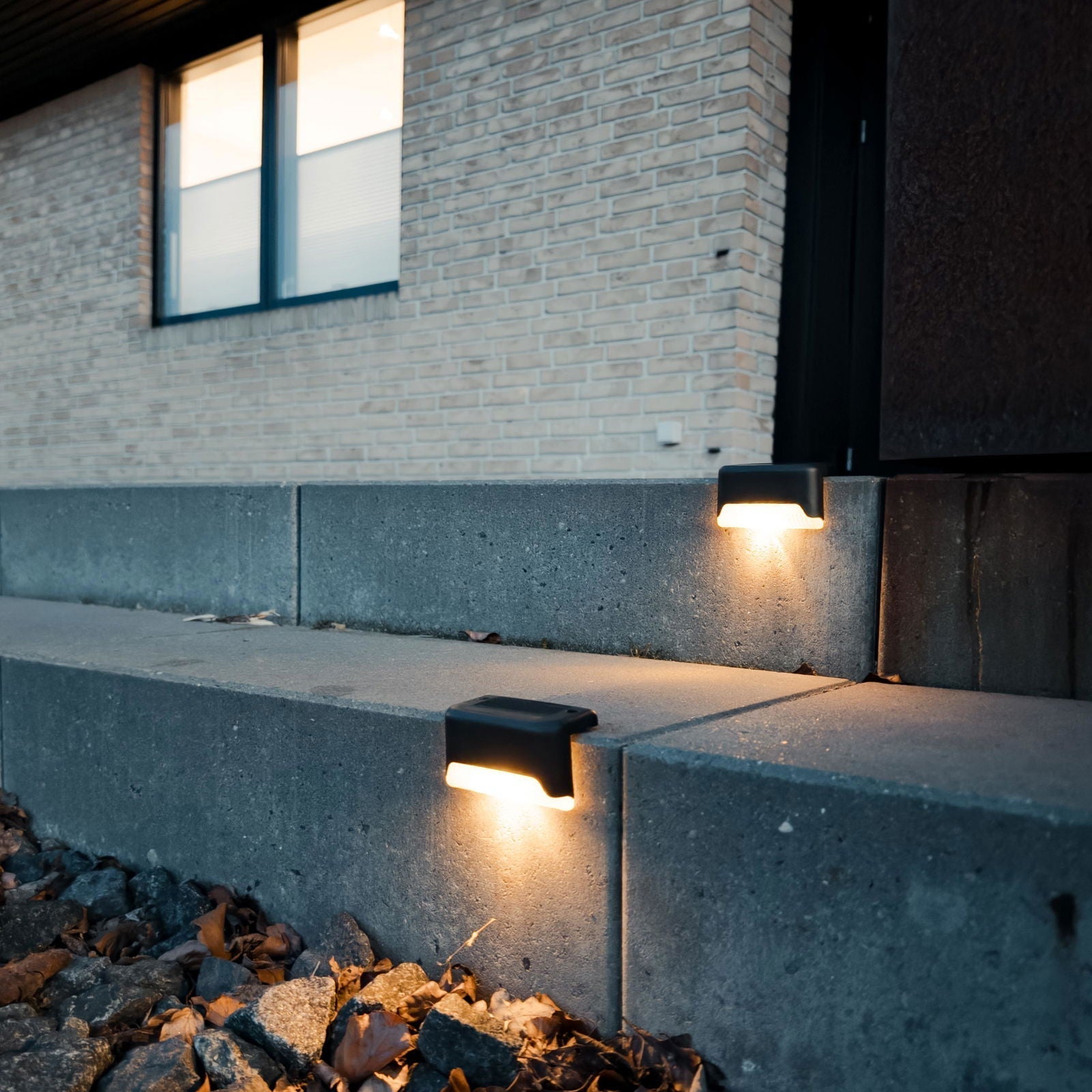 Solar LED Treppenlicht, 4er Pack