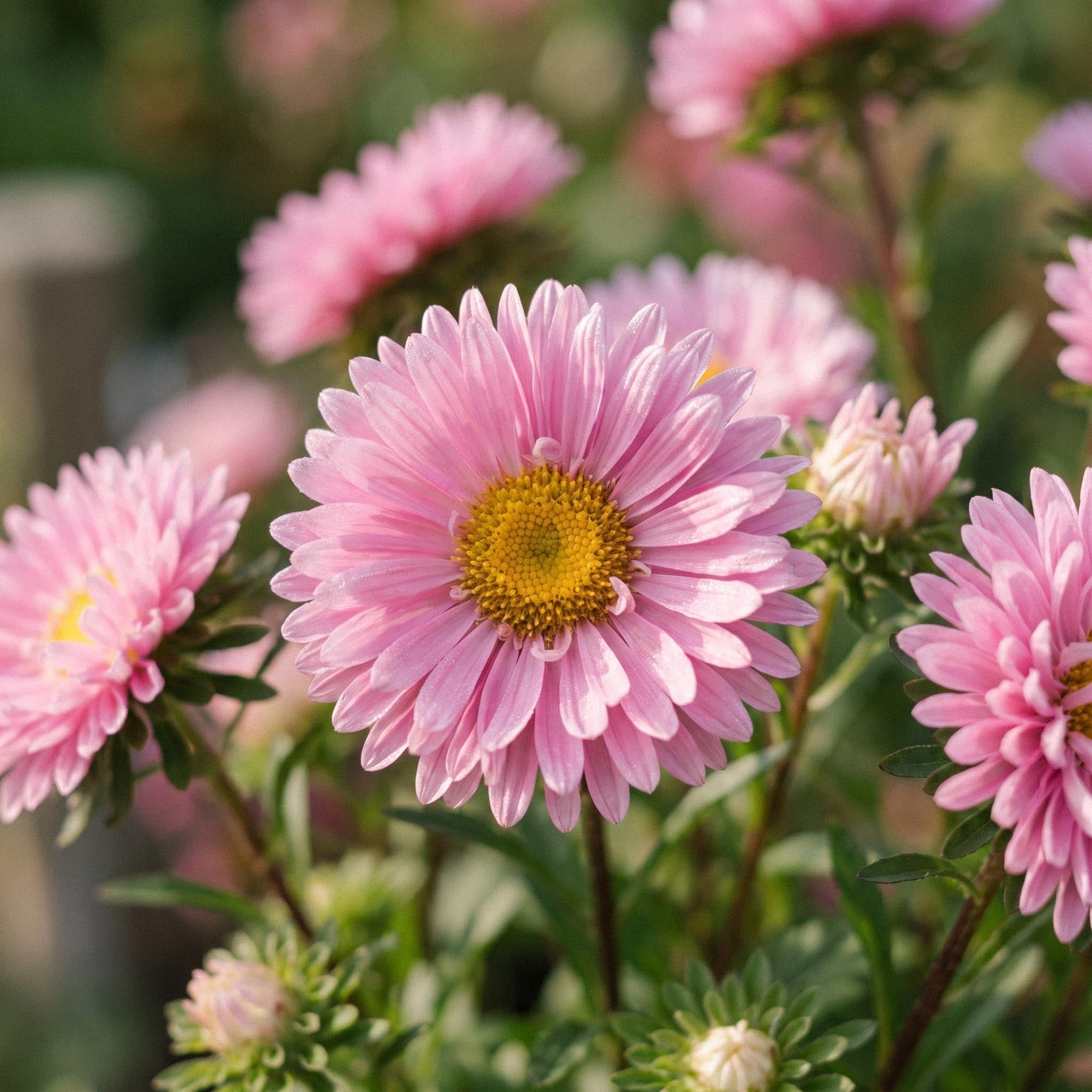 Sommerastersamen 'Matsumoto Pink' - 50 Bio-Samen