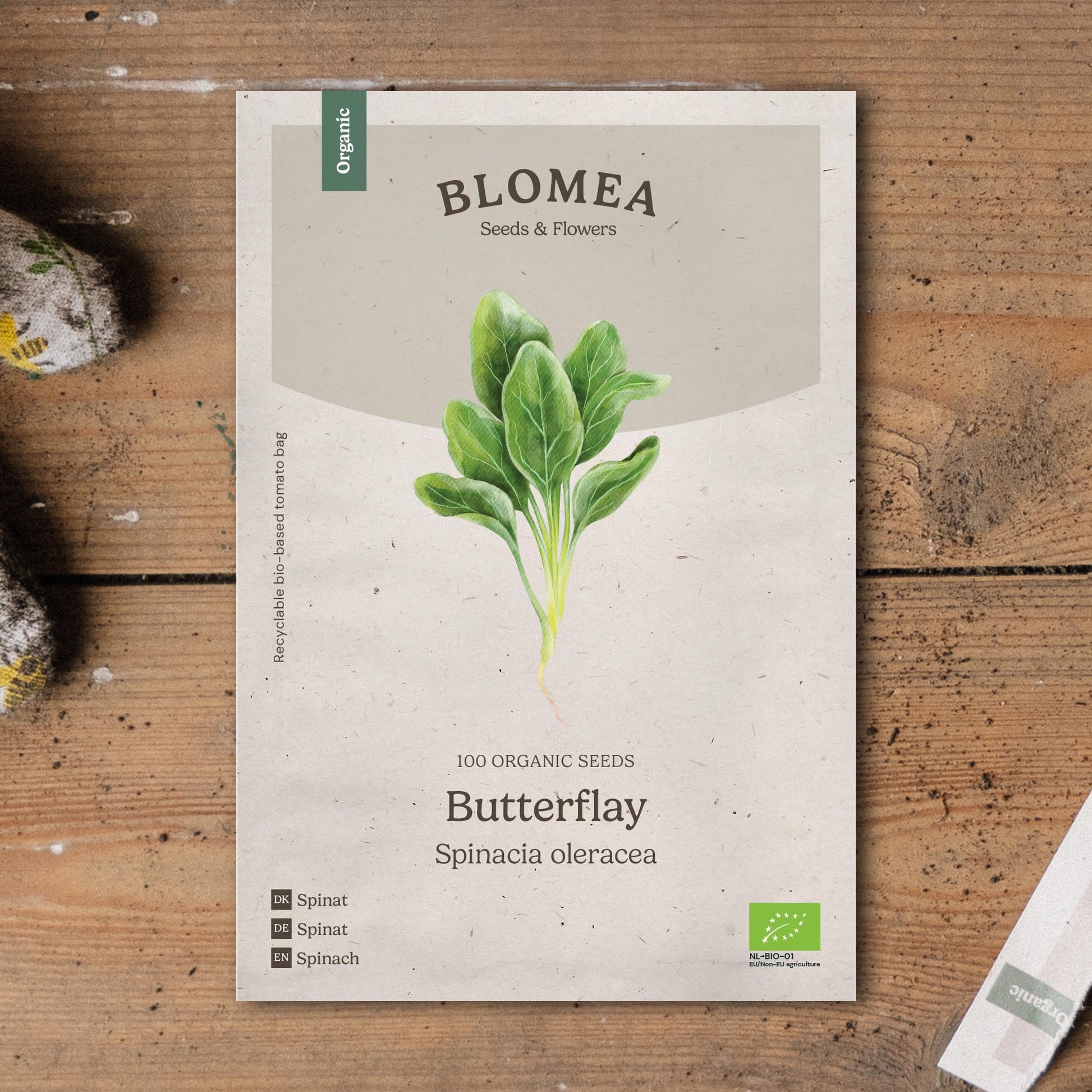 Spinat Samen 'Butterflay' - 100 Biosamen